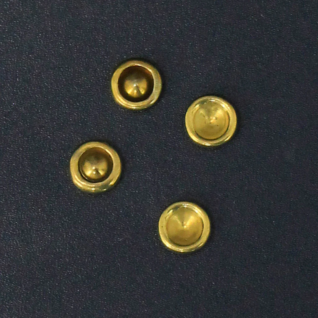 1000 pcs Brass Decorative Rivet Caps #Z5355BRG - Image 2