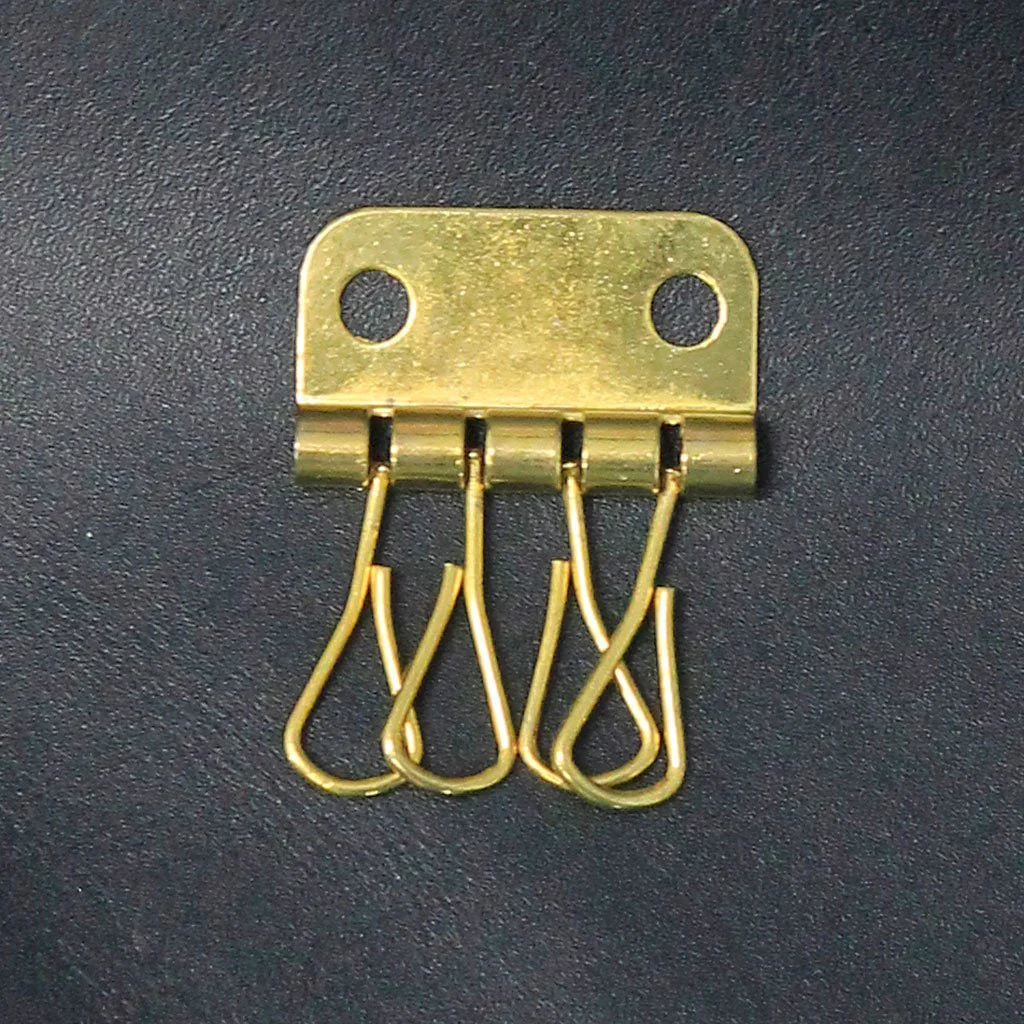 20 pcs Brass Key Case 4 Hook Plates #ZKEY5431BT - Image 3