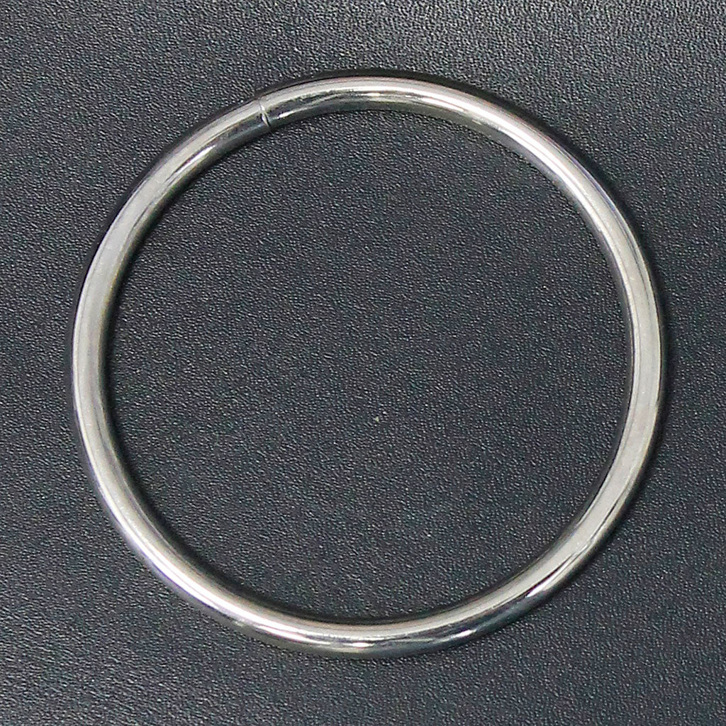 25 pcs 2 inch Bulk Nickel Plated Welded O-Rings #ZR225XS - Image 2