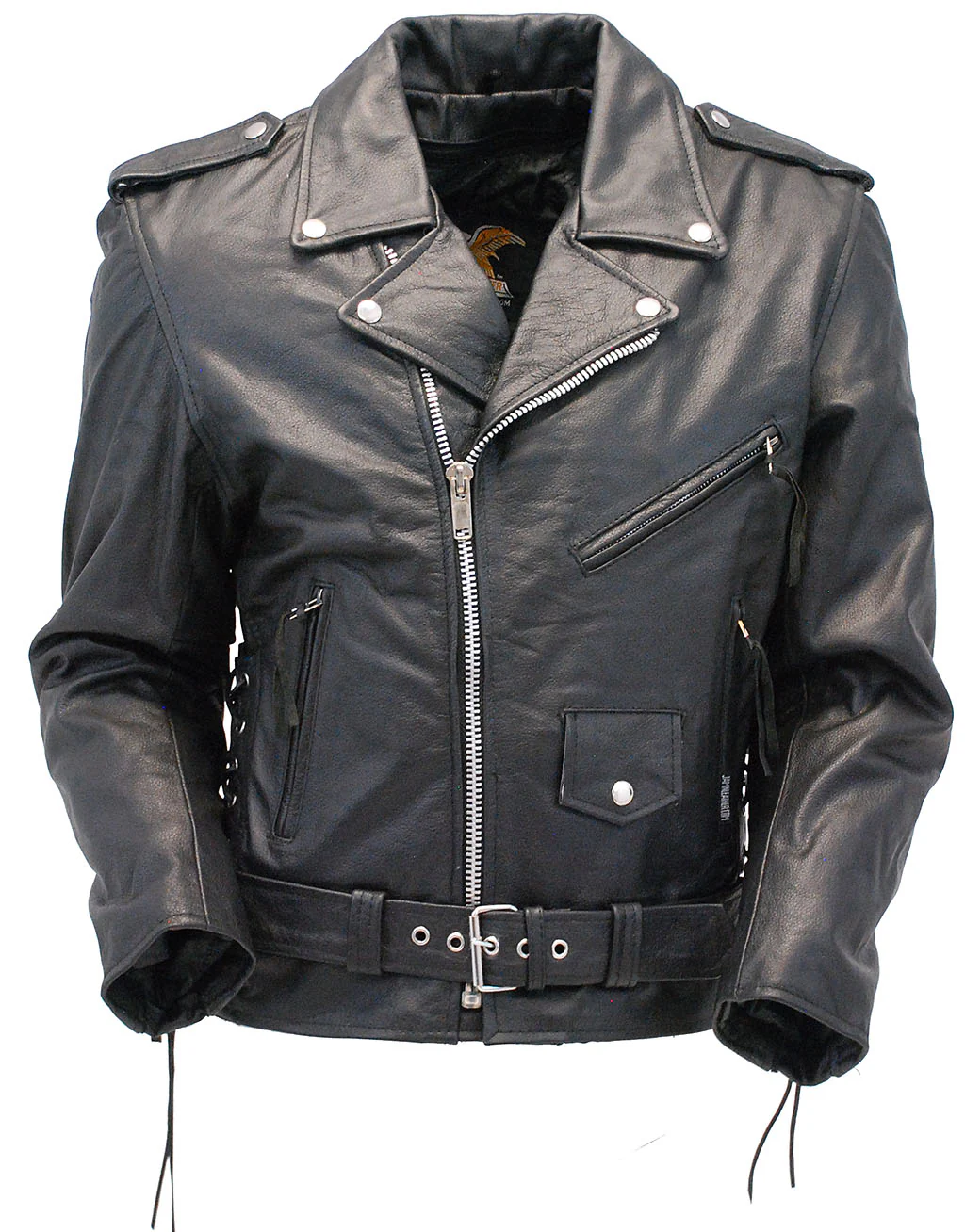Black Leather Replacement Belt for Your Motorcycle Coat #BTX150JKT - Image 3
