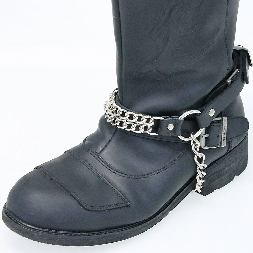 Curb Chain Boot Straps #BS2209VCK - Image 5