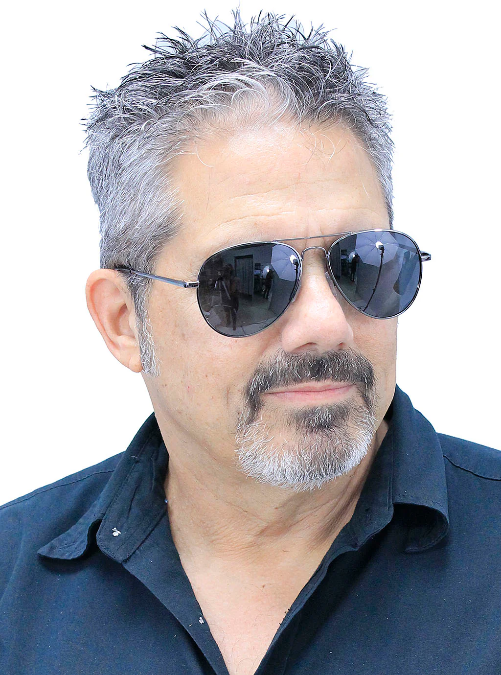 Dark Polarized Aviator Sunglasses #SG8303AVIA - Image 2