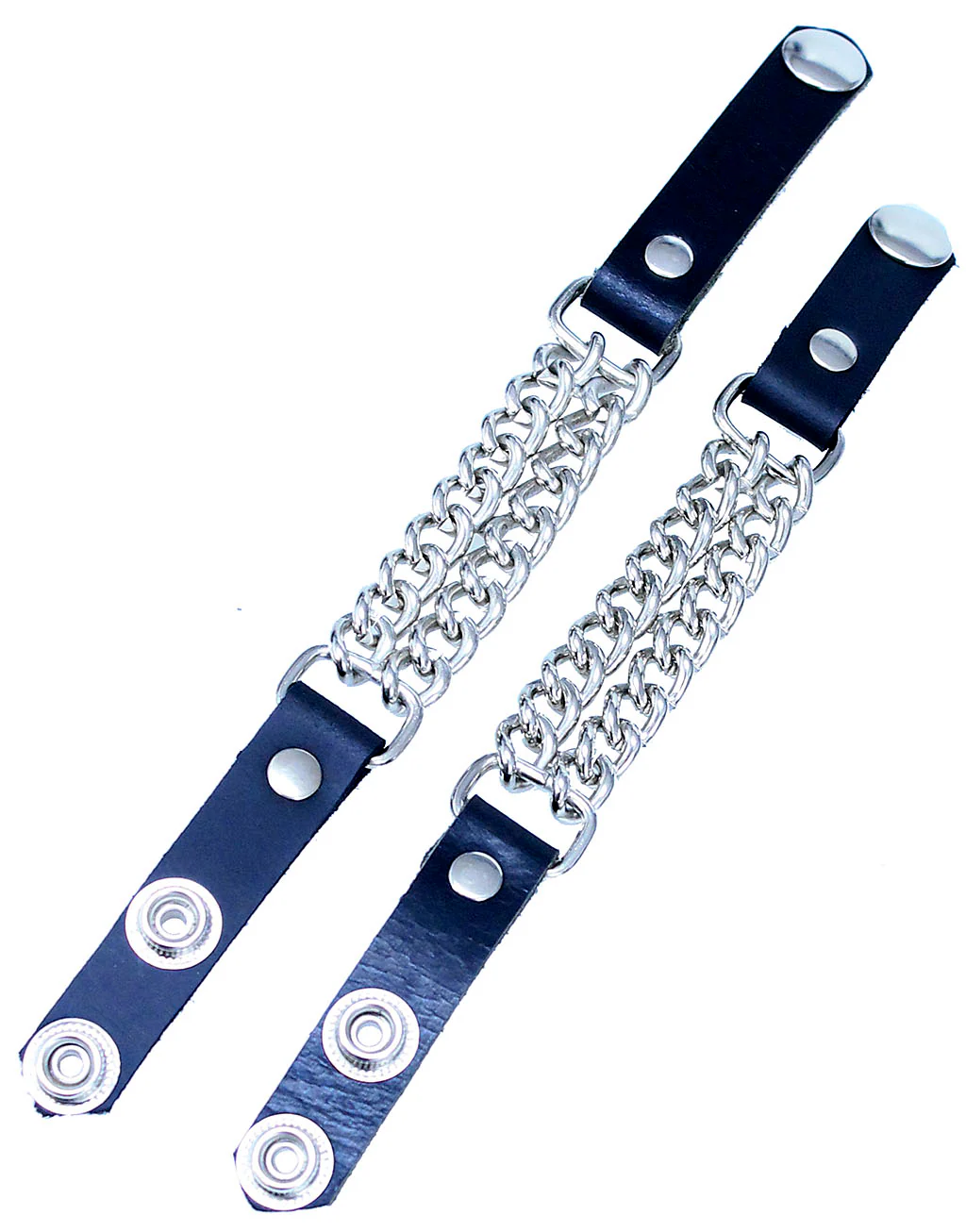 Double Chain Snap Wristband #WB2405CK - Image 3
