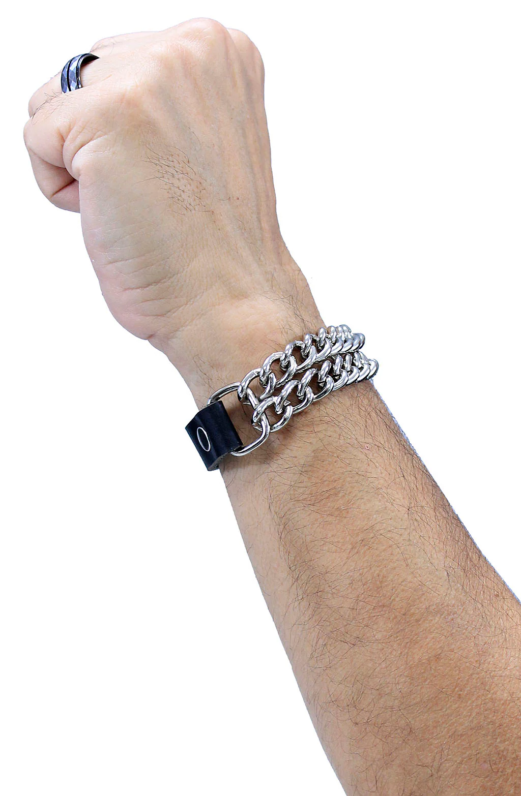 Double Chain Snap Wristband #WB2405CK - Image 4