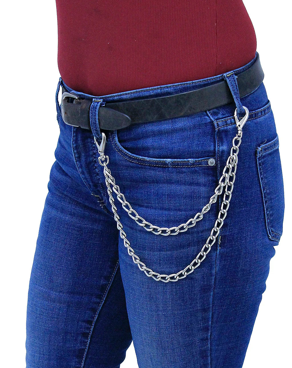 Double Hip Chain with Claw Clips #KK251812