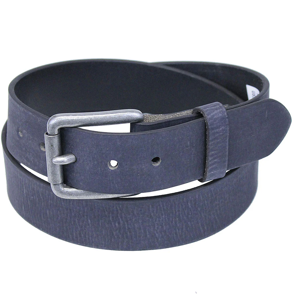 Dull Black Rub Durable Leather Belt #BT97200K - Image 3