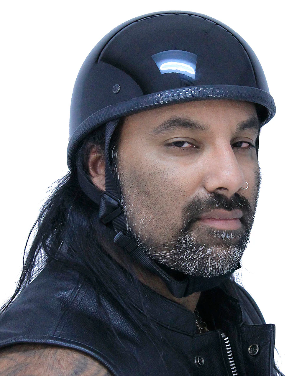 Eagle Novelty Helmet Gloss Black #H1105 - Image 4