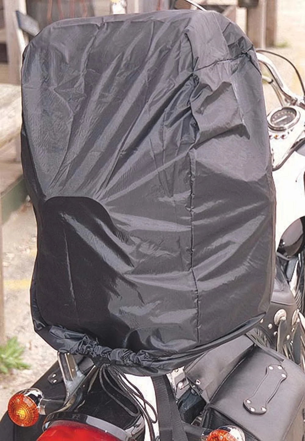 Extra Large 2 pc Leather Sissy Bar Pack / Backpack #SBX306X - Image 6