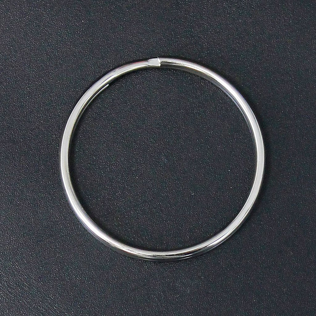 50 pcs Extra Large 2" Nickel Silver Split Key Rings #ZKEY7642S - Image 3