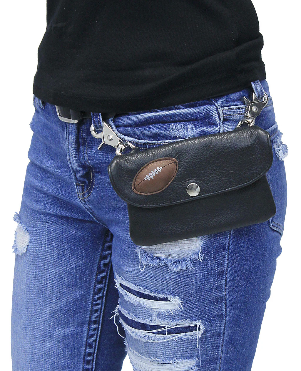 Football Medium Size Cell Phone Clip Pouch #PKK1508NFL - Image 2