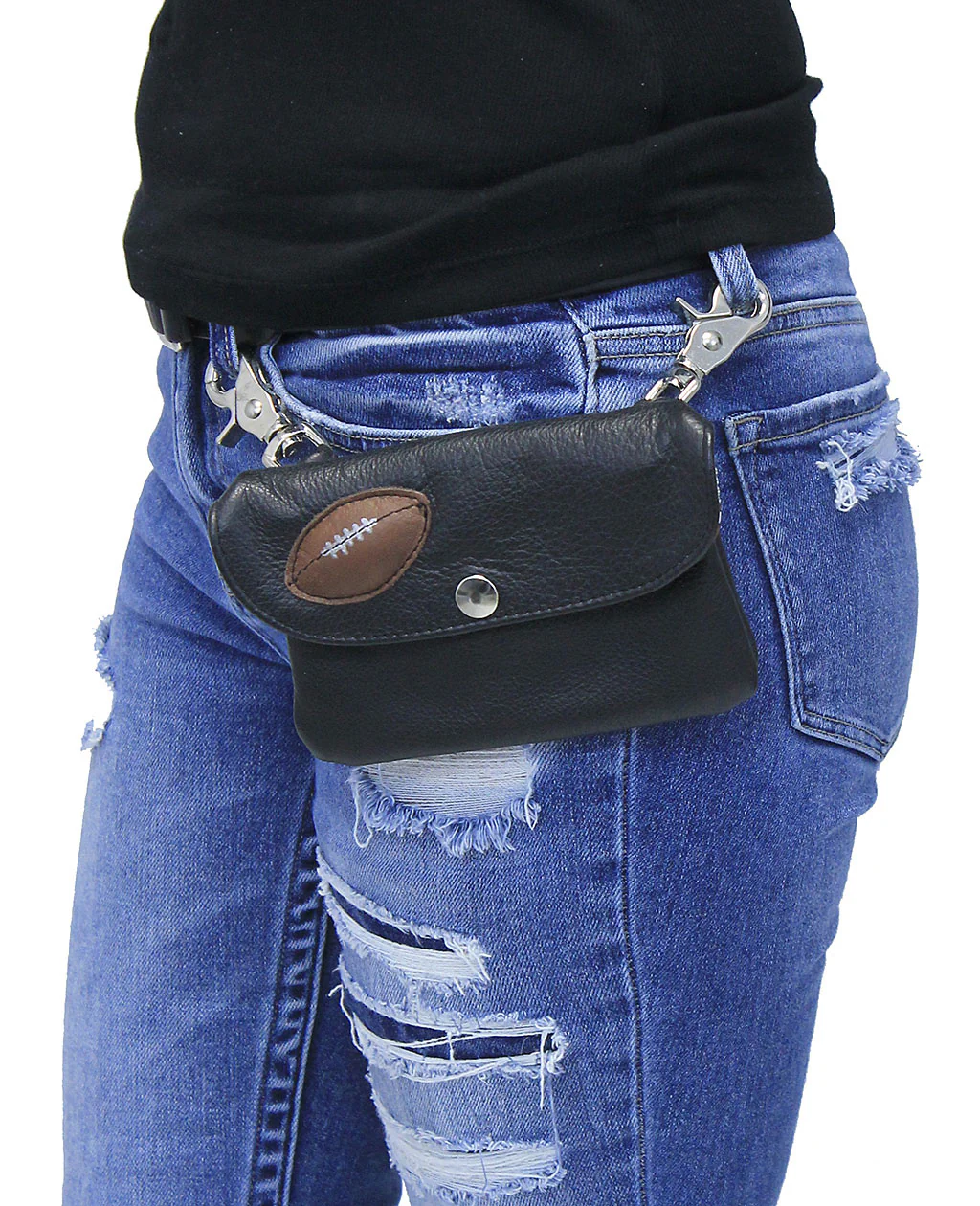 Football Medium Size Cell Phone Clip Pouch #PKK1508NFL - Image 3
