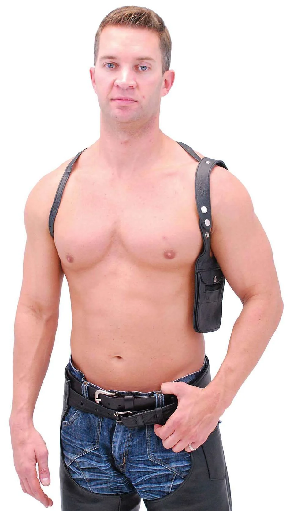 Leather Wallet Holster #WH354 - Image 3