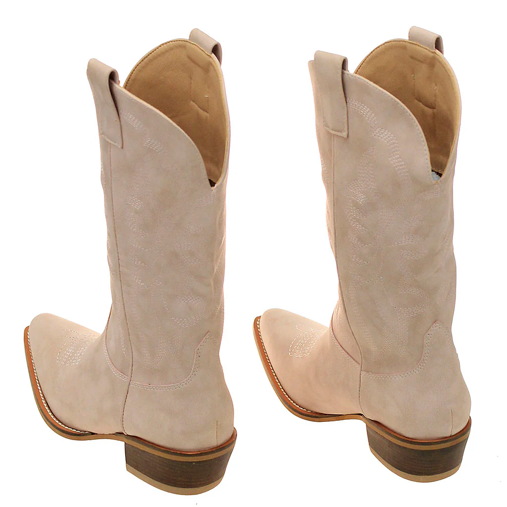Light Pink Cowgirl Boots #BLC02PINK-SUMMER - Image 3