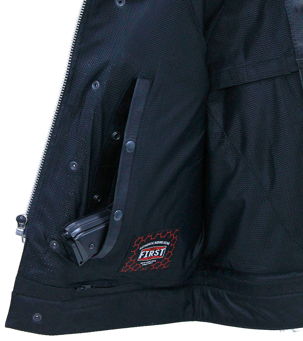Men's Lowrider Perforated Club Vest with Easy Access Pocket #VM6500VGK - Image 6
