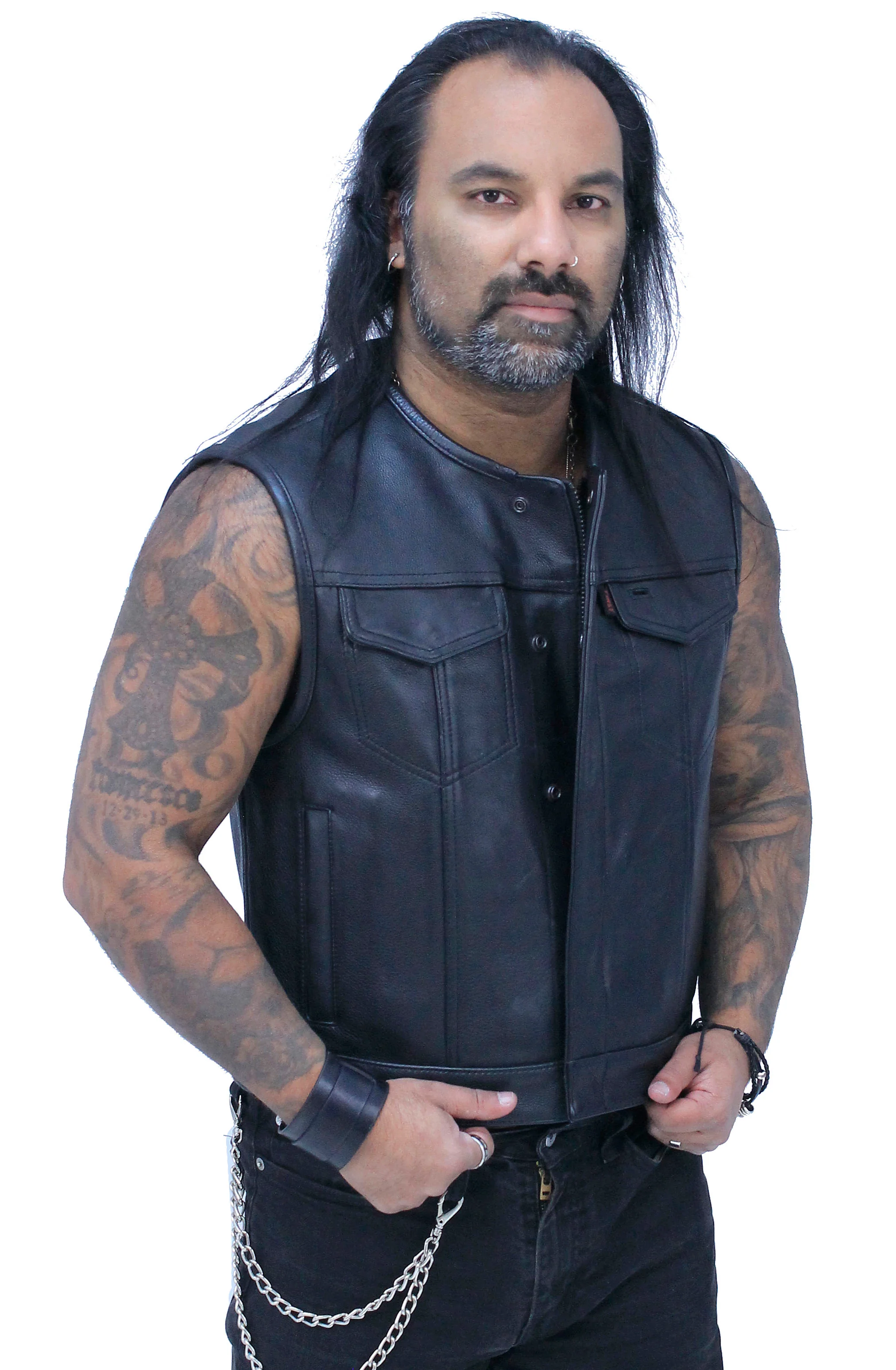 Men's Lowside Cropped Ultra Premium Club Vest #VM659CROP