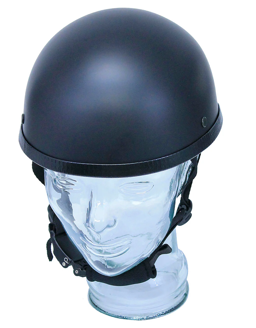 Flat Black Novelty Eagle Helmet with Y Strap #H1105FLAT - Image 3