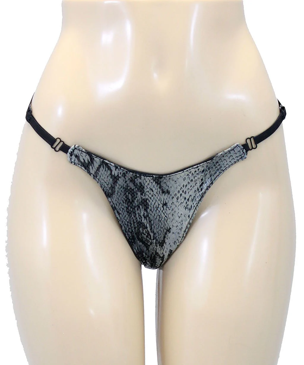 Reversible Snake & Leather G-String #UG421RX - Image 3