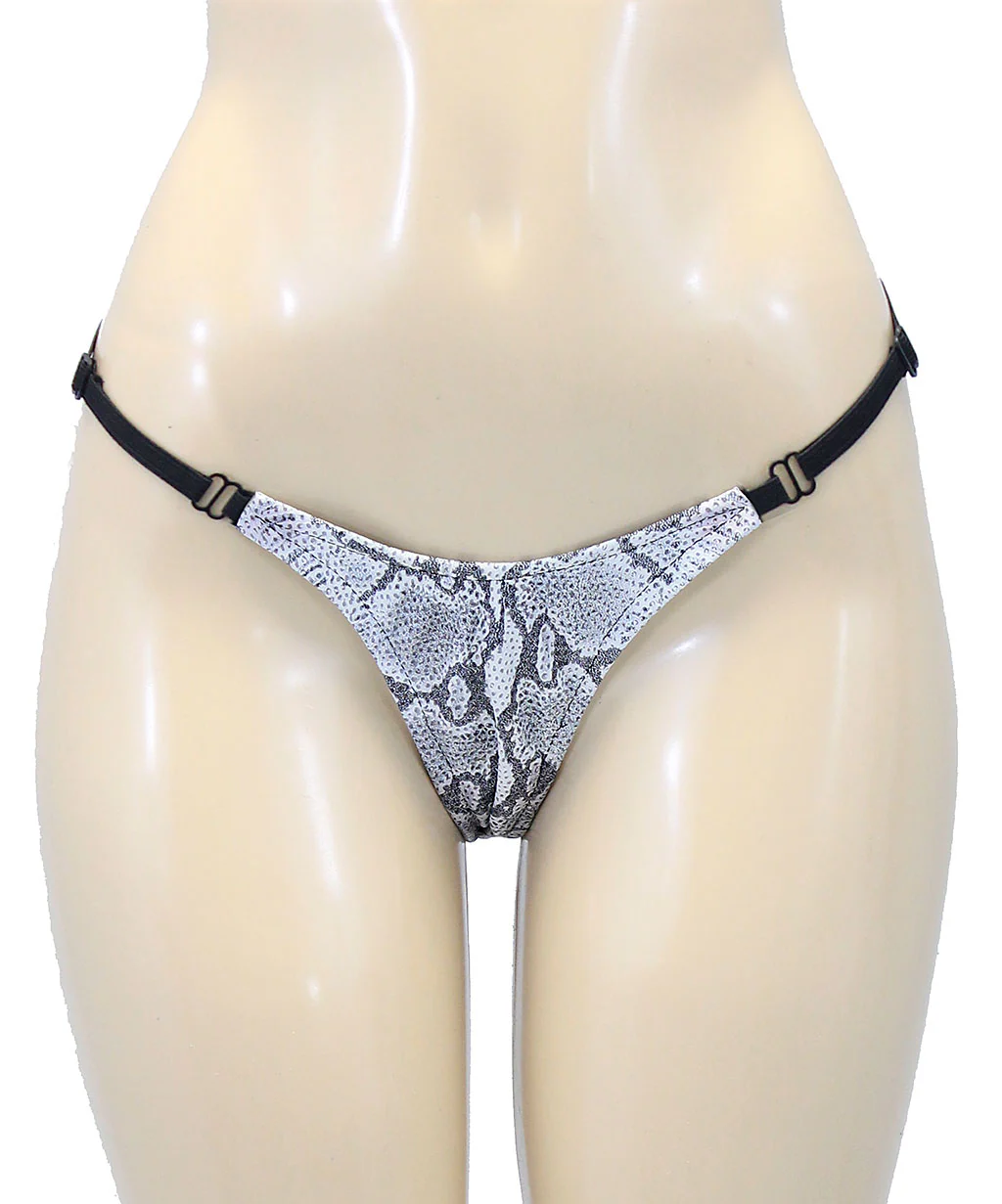 Reversible Snake & Leather G-String #UG421RX - Image 4