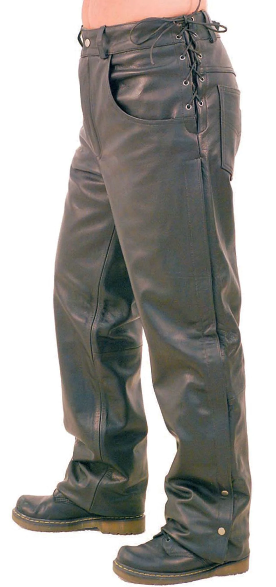 Side Lace Touring Motorcycle Overpants #MP8072ZL - Image 3