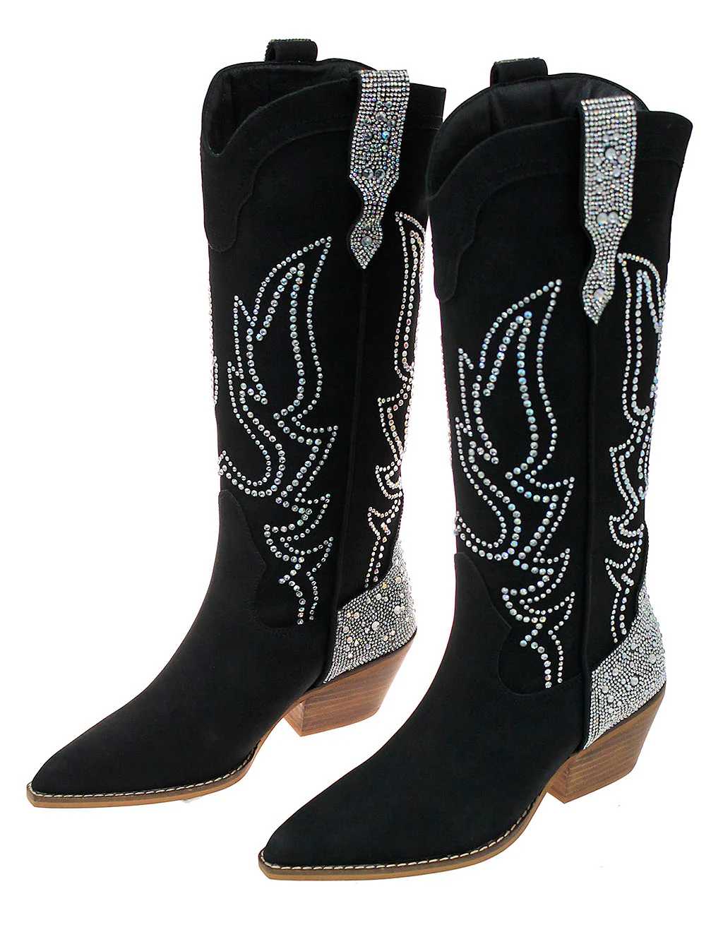Crystal Studded Butterfly Tall Cowgirl Boots #BLC10SSK-GYPSY