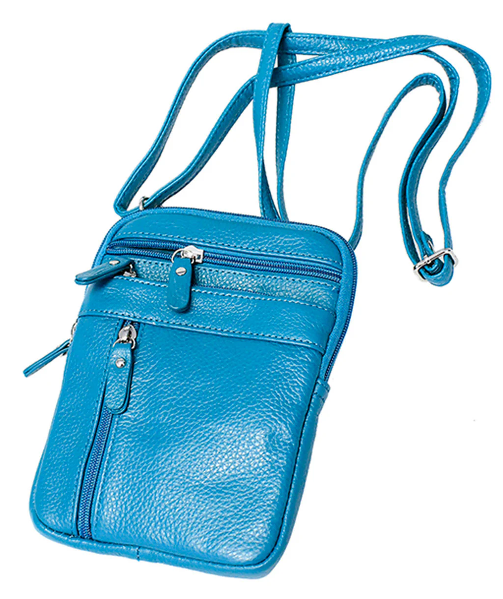 Turquoise Cross Body Belt Pouch #P0183T - Image 6