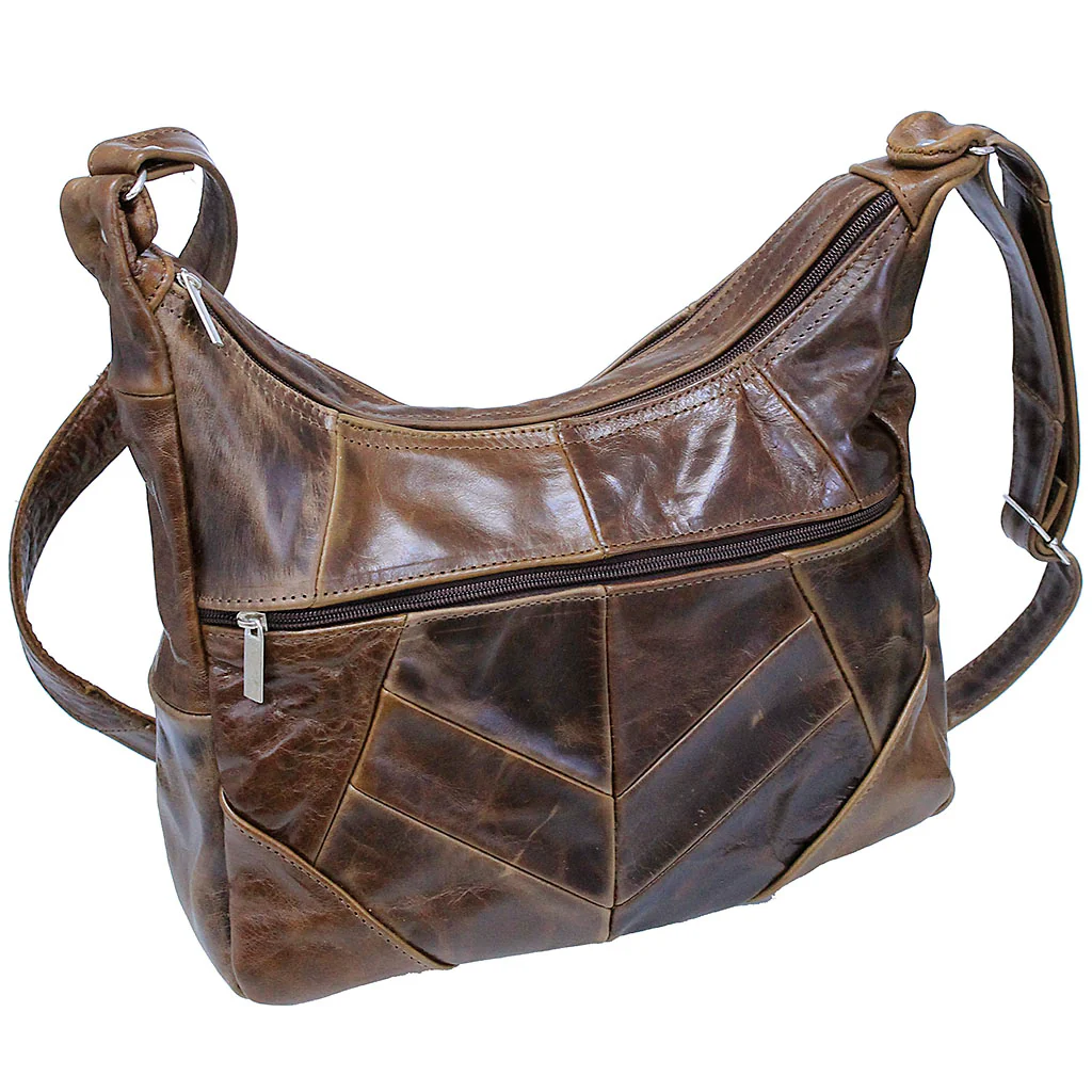 Vintage Dark Brown Leather Purse #P5261N