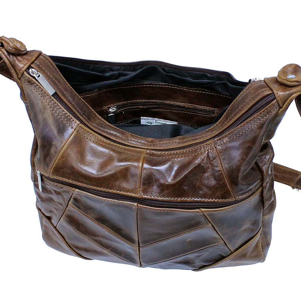 Vintage Dark Brown Leather Purse #P5261N - Image 3