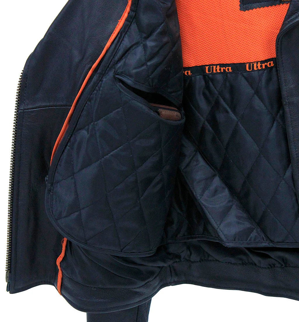 Women's Ultra Premium Cute Leather MC Jacket #L357ZNCK (S-2X) - Image 4