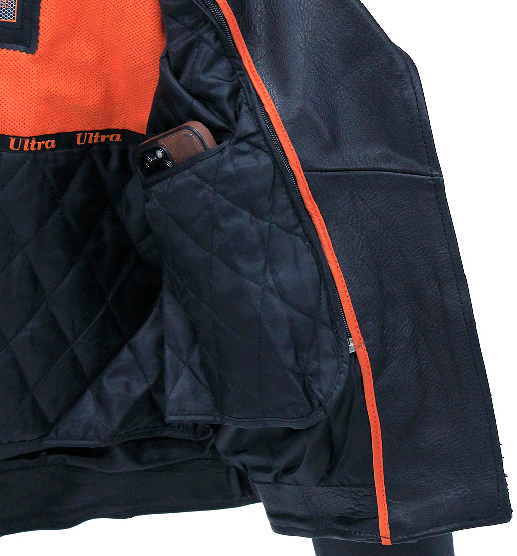 Women's Ultra Premium Cute Leather MC Jacket #L357ZNCK (S-2X) - Image 5