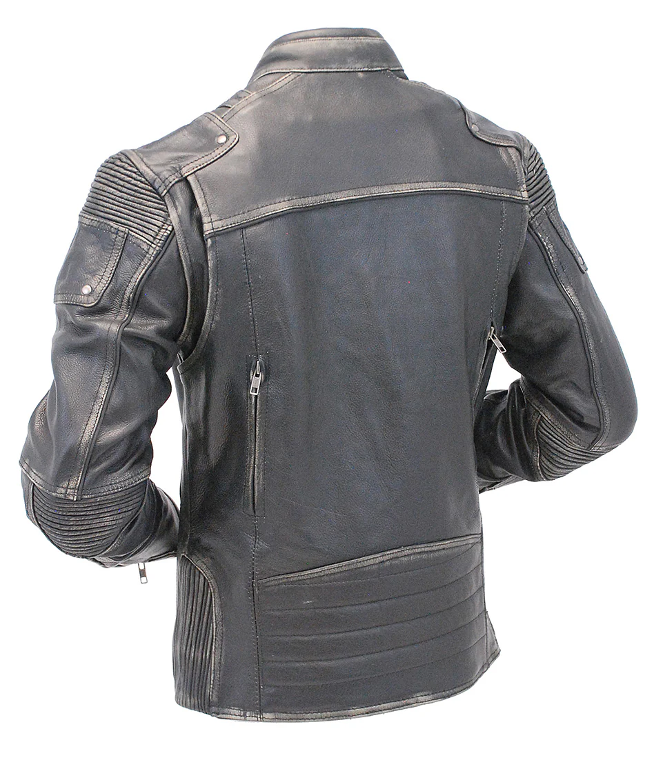 Women's Ultimate Vintage Vented Racer Jacket #LA68331VGY - Image 2